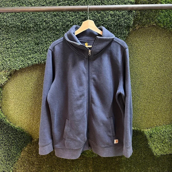 Carhartt Tops - Carhartt Zip-up Sweatshirt Size XL